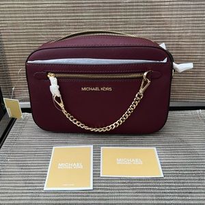 Michael Kors Jet Set Item Chain Crossbody Shoulder Bag